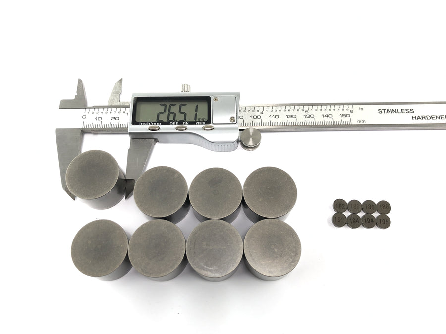 Yamaha MT07 RM04 [2014] - Ventilstößel Kipphebel Tassenstößel Shim Set Ventilshim Kit