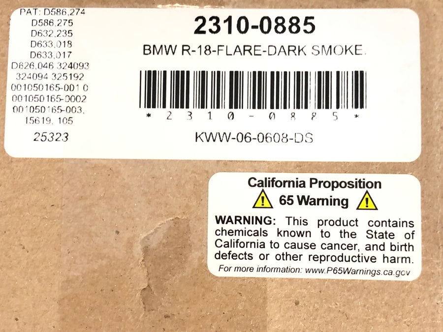 BMW R18 - Pare-brise écran de protection Flare teinté