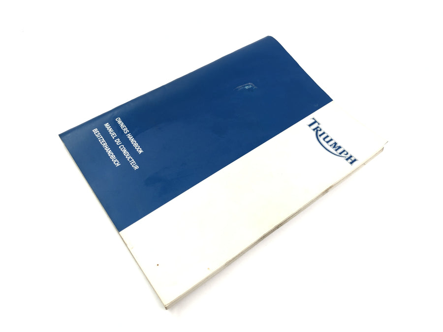 Triumph Tiger 955i 709EN [2003] - Bedienungsanleitung Handbuch Owners Manual