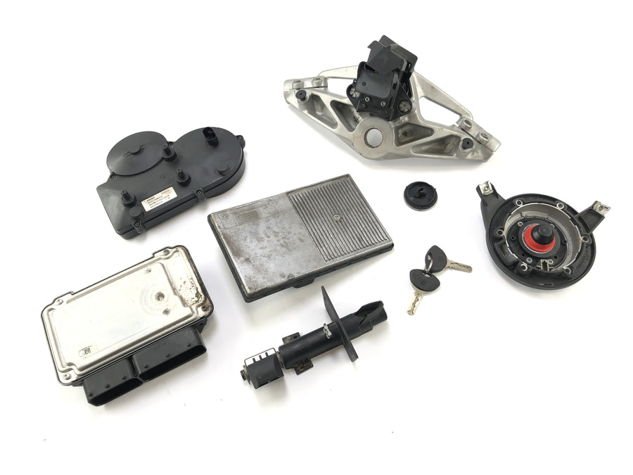 BMW K 1300 R K12S [2014] - Ensemble de serrures compteur de vitesse serrure de réservoir serrure d'allumage CDI pont de fourche supérieur