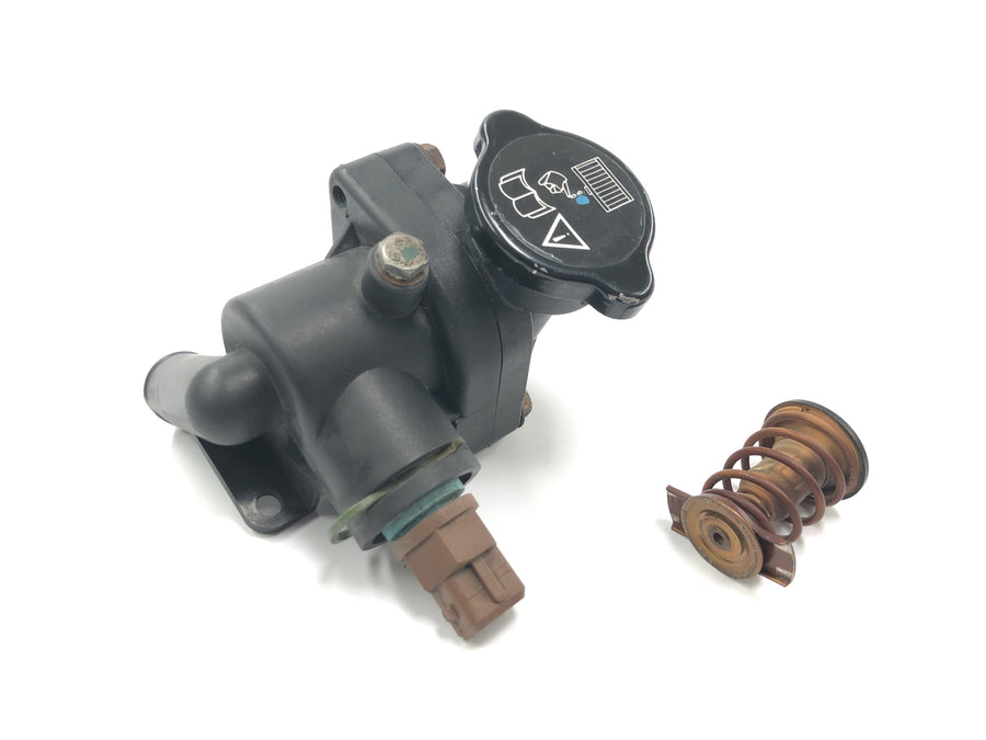 Triumph Tiger 955i 709EN [2003] - Thermostat Thermostatgehäuse Kühlmittelregler