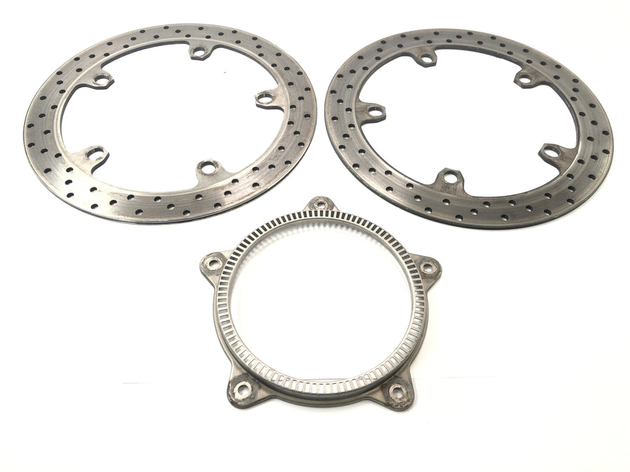 BMW R 1150 RT R22 [2001] - disque de frein avant perforé avec anneau ABS 320 x 5,00mm