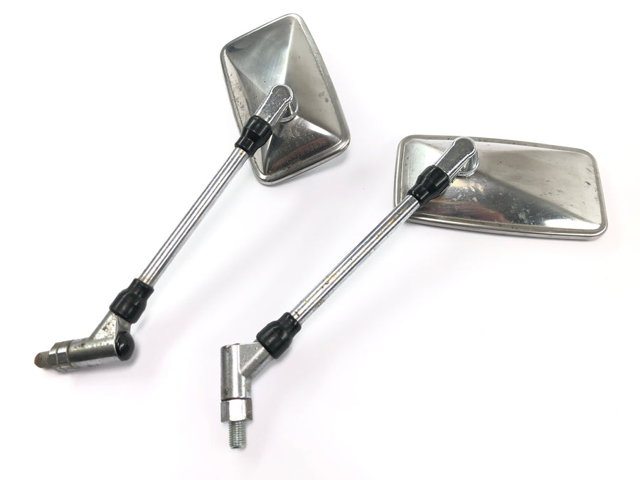Yamaha XJR 1300 RP02 [2000] - Mirror rearview mirror exterior mirror chrome rectangular pair