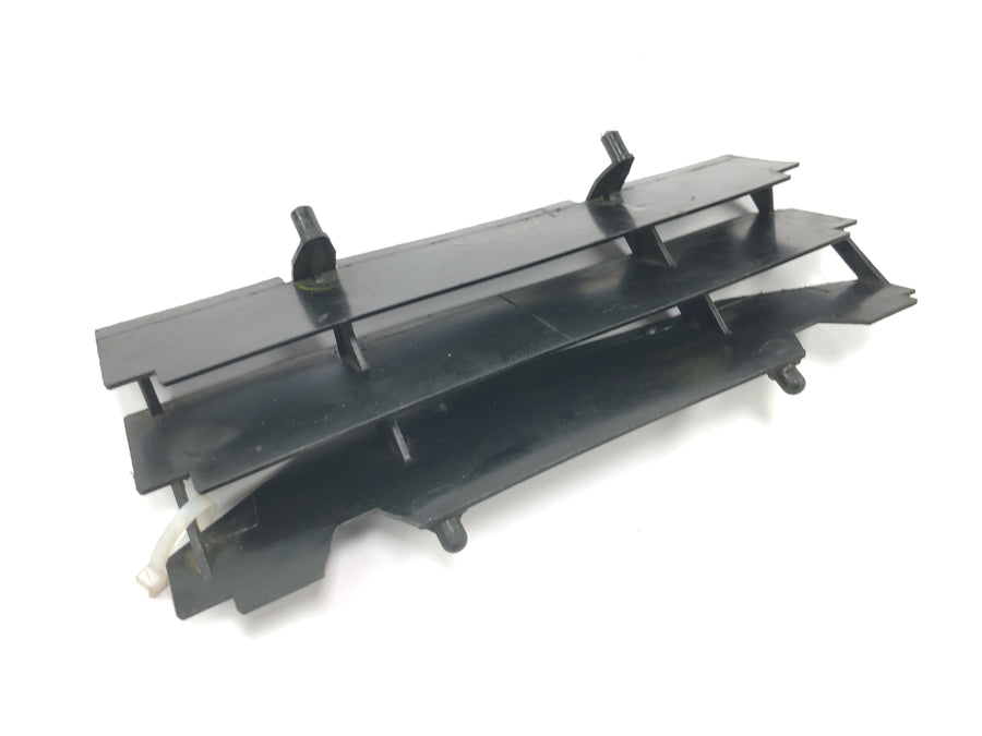 Sachs ZX 125 [1998] - Panneau de conduit d'air de grille de radiateur de conduit d'air noir