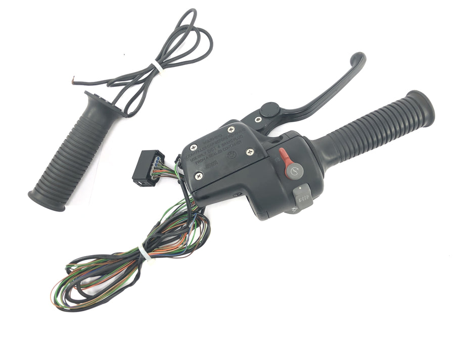 BMW R 1150 RS R22 [2003] - Handlebar fitting, right, throttle grip, handbrake pump, switch unit, heated grip