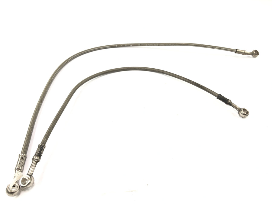 Triumph Street Triple R 675 D67LD [2010] - Brake line at the front steel flex brake hose set