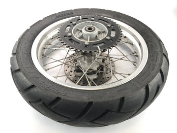 BMW F 650 GS R13 [2002] - Hinterrad Rad Felge hinten mit Kettenrad und Bremsscheibe 3.0x17"