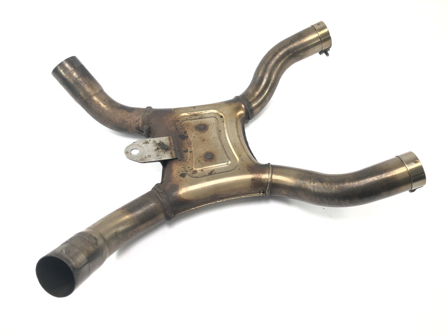 Moto Guzzi V11 Sport [1999] - Exhaust collector connecting pipe manifold piece