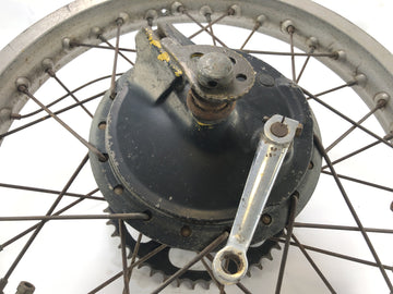 Yamaha XT 500 1U6 [1981] - Hinterradfelge mit Bremstrommel - 0