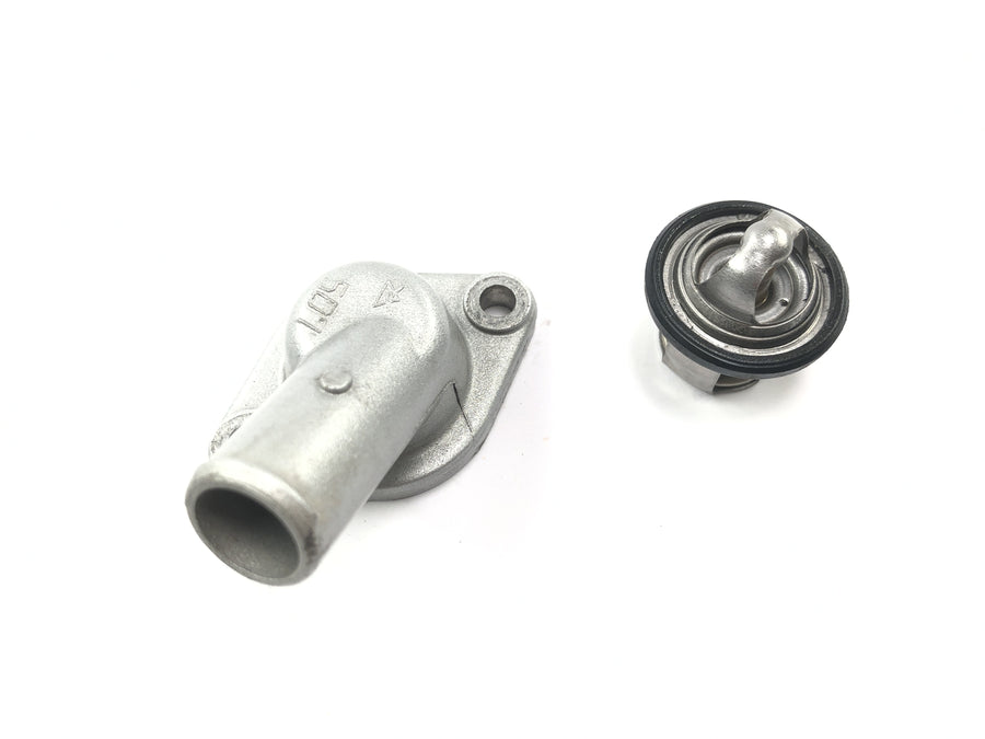 Yamaha WR 125 X DE07 [2010] - Thermostat Thermostateinsatz mit Gehäuse Kühlwasser