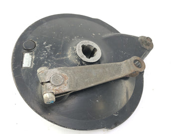 Yamaha XT 500 1U6 [1981] - Rear brake drum with brake shoes - 0