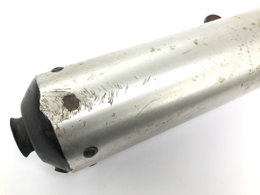 Suzuki RG 250 Gamma GJ21D [1987] - Schalldämpfer links Auspuff Endschalldämpfer mit Kratzer