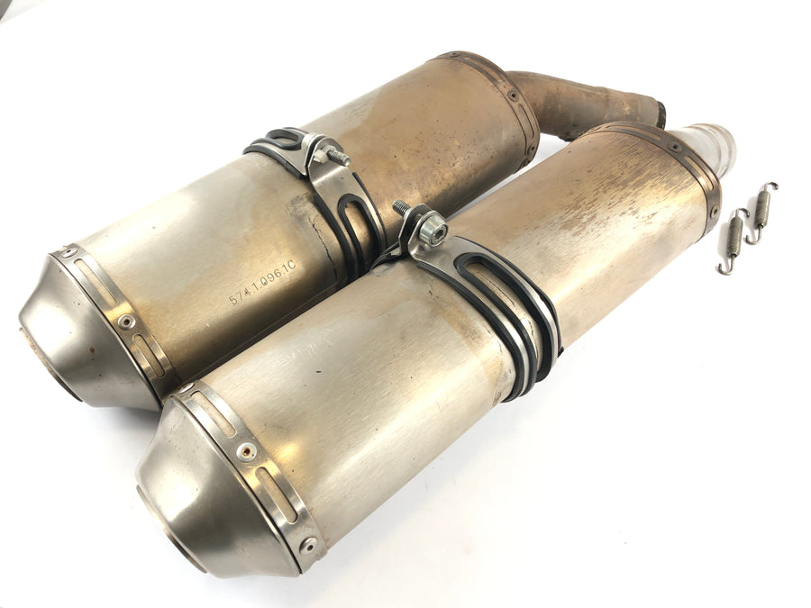 Ducati 1098 S H7 [2009] - Auspuff Schalldämpfer Set Paar