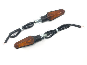 Moto Guzzi V11 Sport [1999] - Indicator Direction Indicator Pair Black Universal