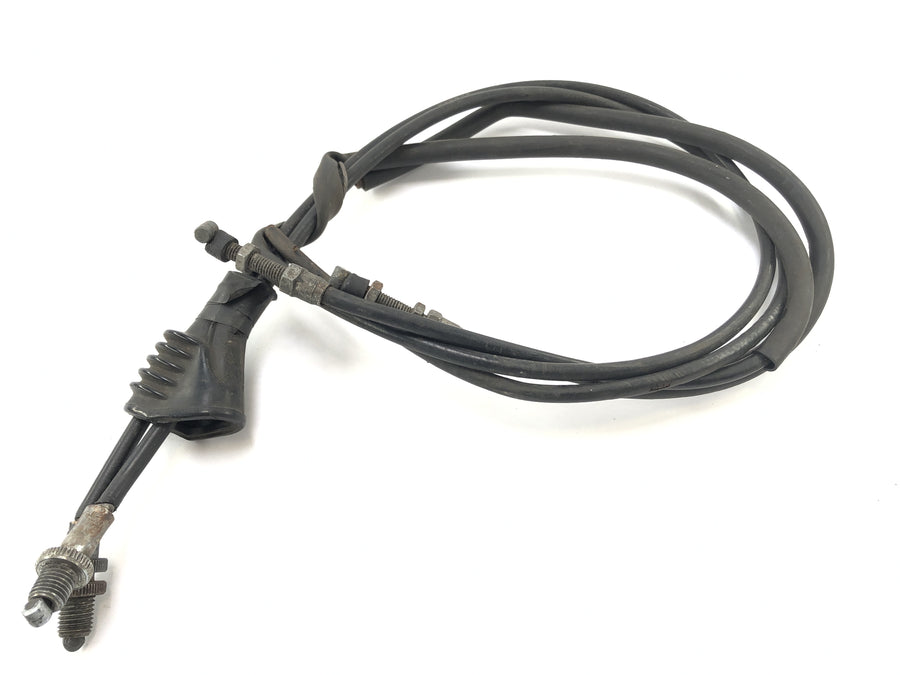 Yamaha XT 500 1U6 [1981] - Bowden cable set throttle cable decompression cable clutch cable brake cable front