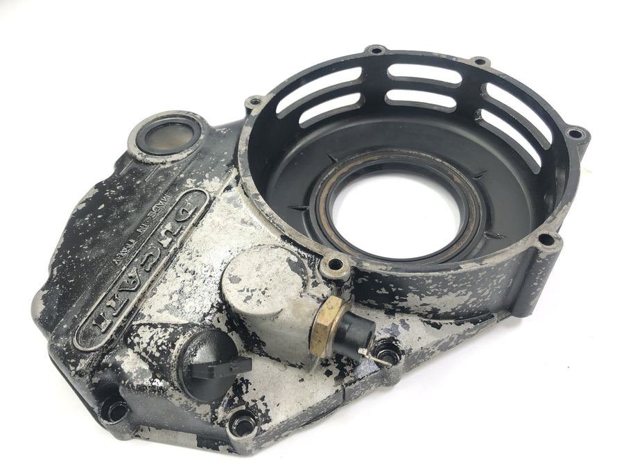 Ducati 900 SS [1991] - Carter d'embrayage à l'intérieur du carter moteur