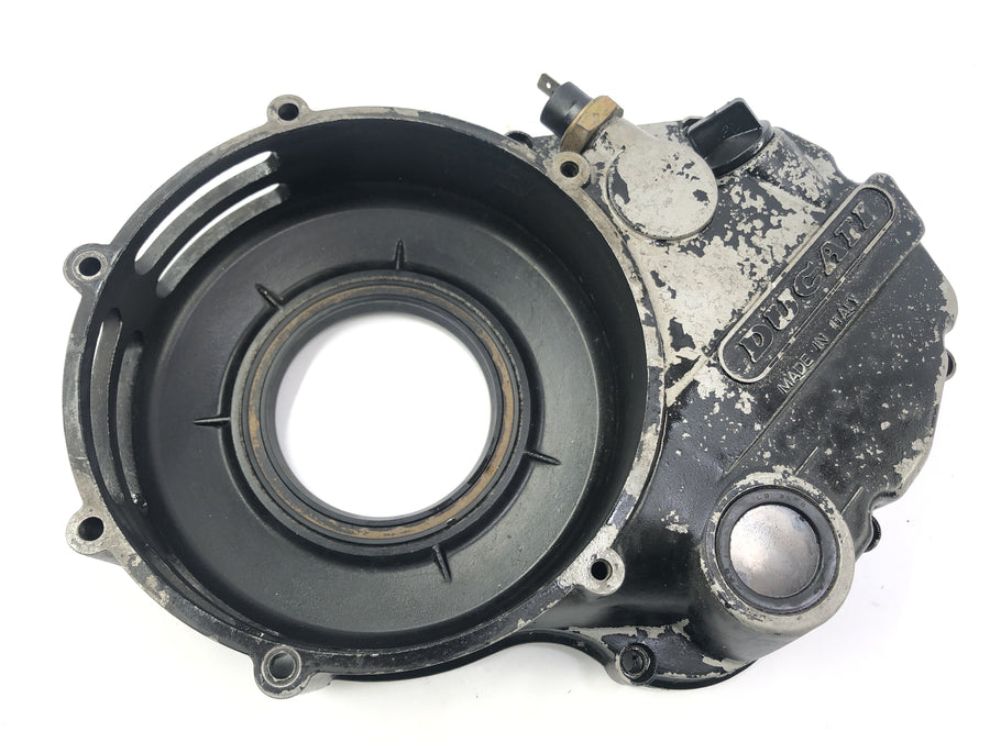 Ducati 900 SS [1991] - Carter d'embrayage à l'intérieur du carter moteur