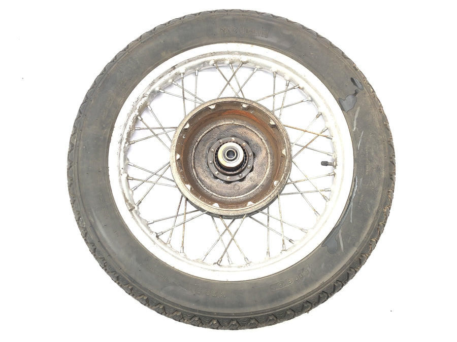 BMW R75/5 [1973] - rear wheel Rad rim at the back spoke wheel drum brake