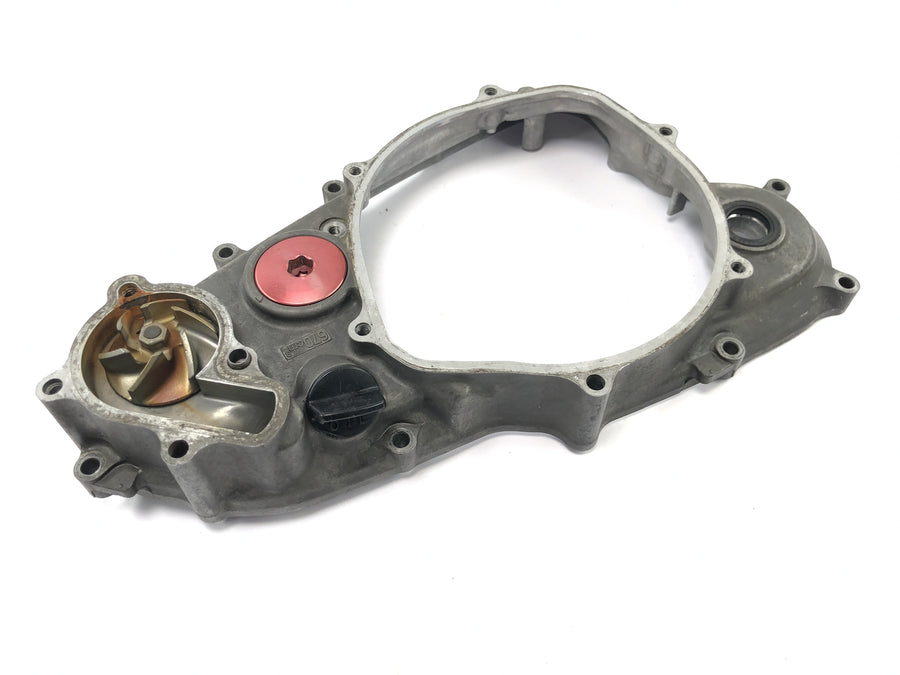 Honda CRF 450 R [2007] - Kupplungsdeckel Motordeckel rechts Wasserpumpe