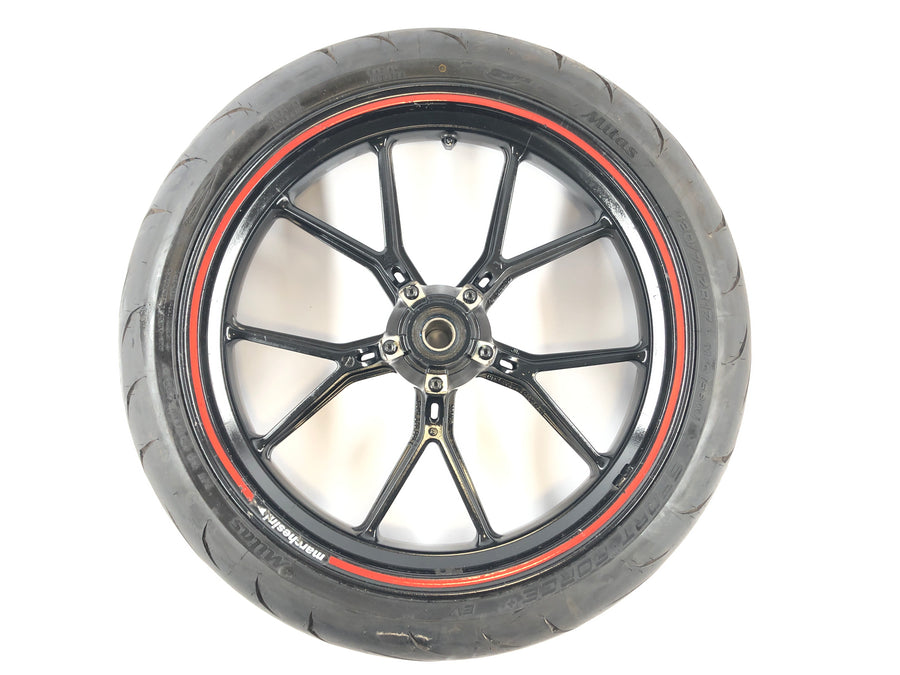 Ducati 1098 S H7 [2009] - front wheel Rad rim in front 3.50x17 "Tire dot 2323