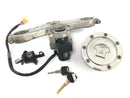 Honda VFR 800 FI RC46 [1999] - Kit de serrures avec té de fourche supérieur, serrure de contact, serrure de selle, bouchon de réservoir-1