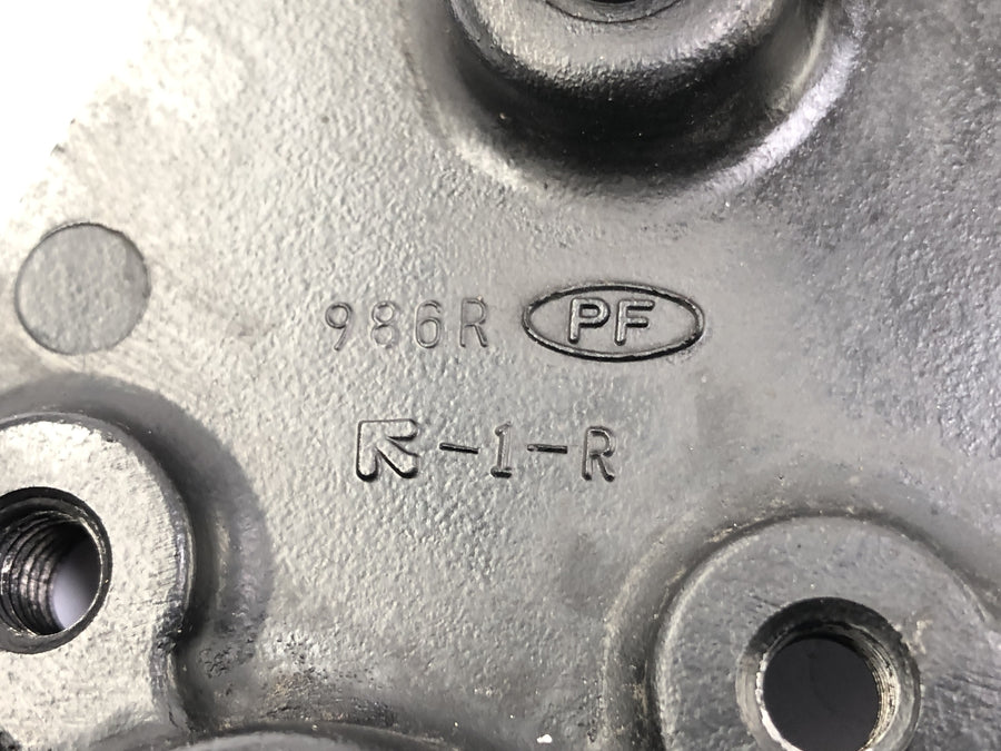 Kawasaki GPZ 1000 RX [1987] - Plaque de repose-pied droit