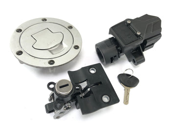 BMW R 1200 ST R1ST [2006] - Verrouillage de serrure de serrure sous l'ensemble de verrouillage du couvercle du réservoir de verrouillage - 0
