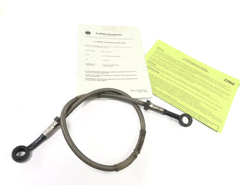 KAWASAKI ZX -10 ZXT00B [1990] - Brake Line Steel Flex à l'arrière avec Abe