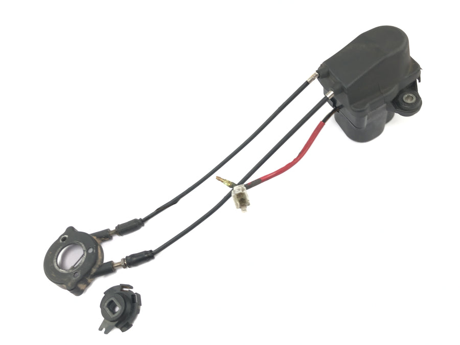 Sachs ZX 125 [1998] - Stellmotor Auslasssteuerung mit Bowdenzügen