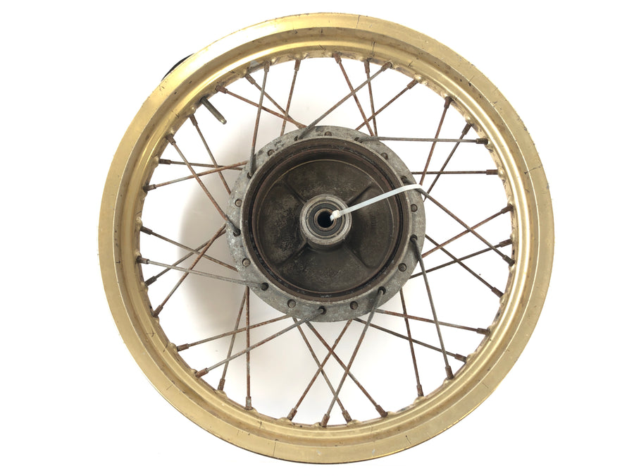Yamaha XT 600 Zentere 34L [1985] - rim rear wheel Gold 2.50 x 18 "