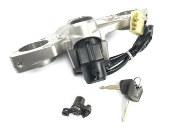 Kawasaki Versys KLE 650 A [2006] - Lock set with upper fork bridge ignition lock seat lock - 0