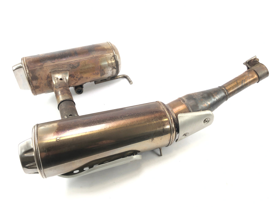 BMW F 650 GS R13 [2002] - exhaust rumbling damper silencer system right and left