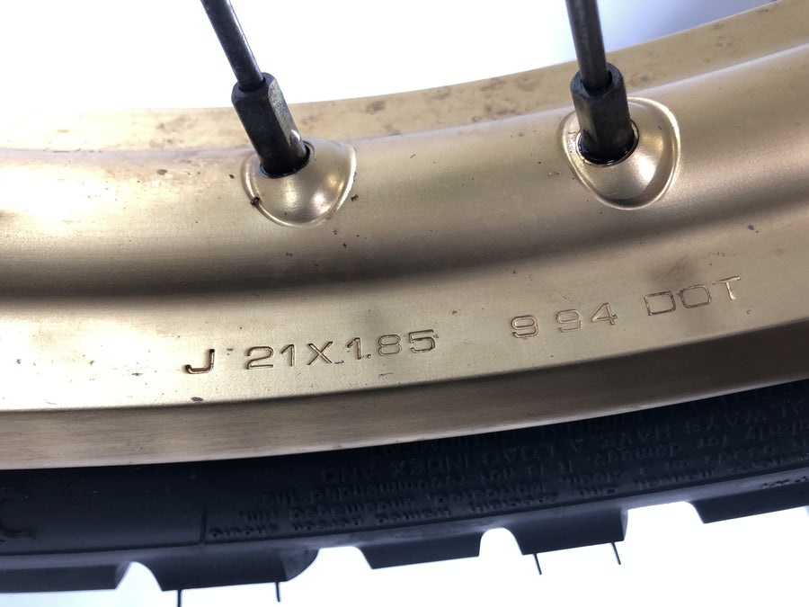 Honda NX 650 RD08 [1995] - Roue de roue avant roue roue de la jante 21 pouces de tiges avant