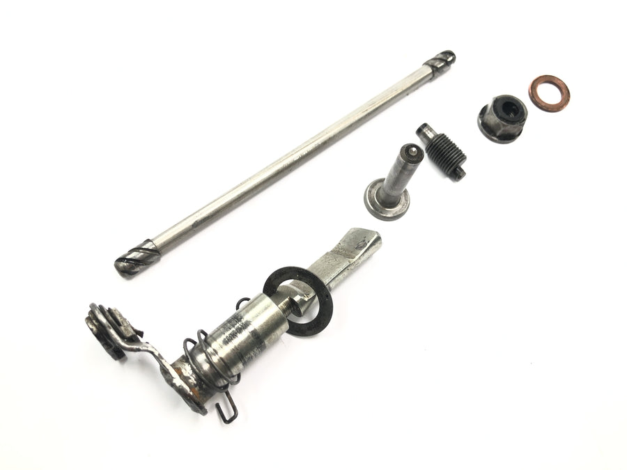 Yamaha XT 500 1U6 [1981] - Clutch slave lever with push rod clutch lever clutch slave