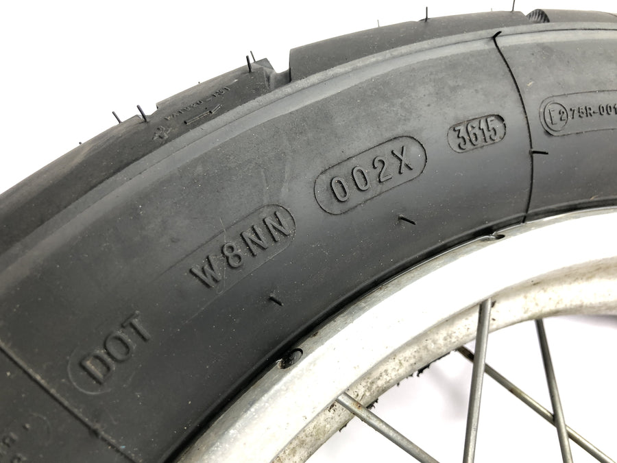 BMW R 100 GS 247E [1991] - jante arrière à rayons 2,50 x 17"