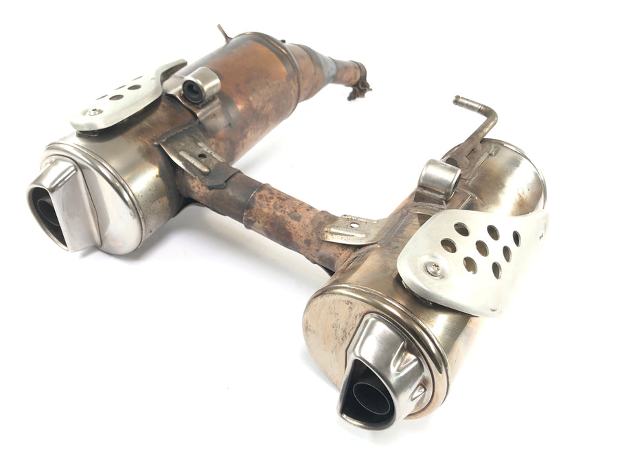 BMW F 650 GS R13 [2002] - exhaust rumbling damper silencer system right and left