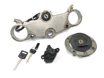 Suzuki GSX-R 1100 W GU75 C [1994] - Lock set fork bridge top tank lock seat lock