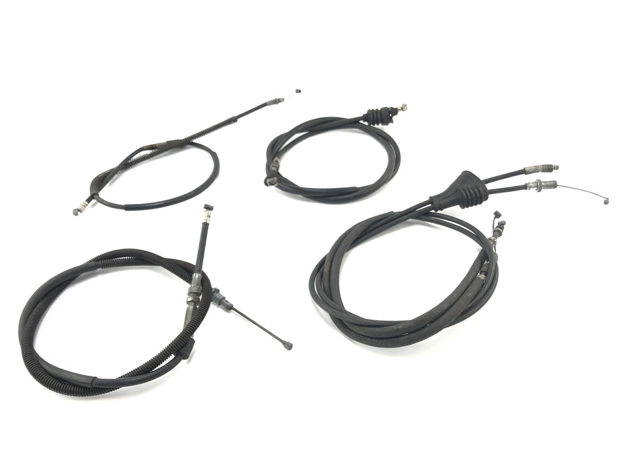 Yamaha XT 500 1U6 [1981] - Bowden cable set throttle cable decompression cable clutch cable brake cable front
