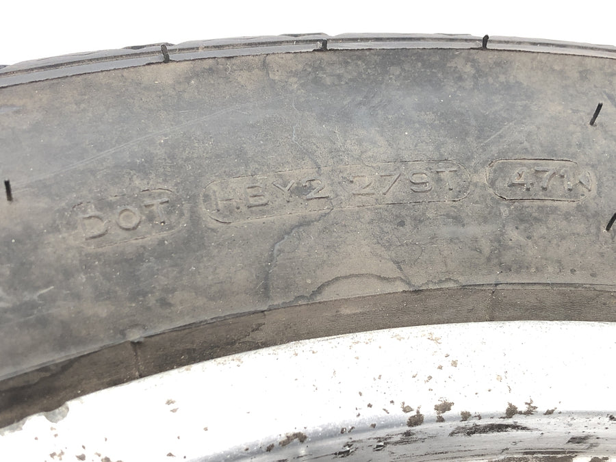 BMW R75/5 [1973] - rear wheel Rad rim at the back spoke wheel drum brake