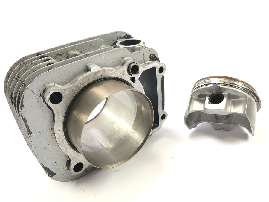Yamaha XT 350 3YT / 55V [1990] - Cylindre avec des pistons