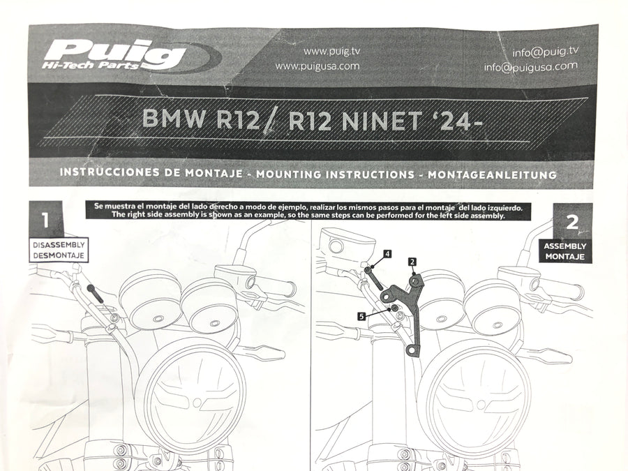 Kawasaki W 230 [2025] - Windshield black fairing with add-on material