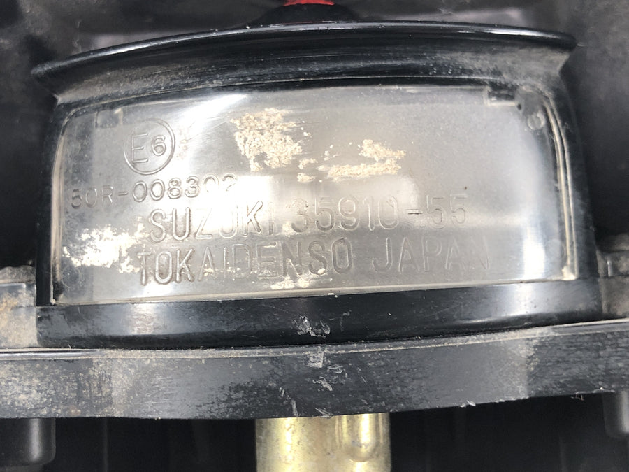 Suzuki RG 250 Gamma GJ21D [1987] - Kennzeichenbeleuchtung mit Rückstrahler