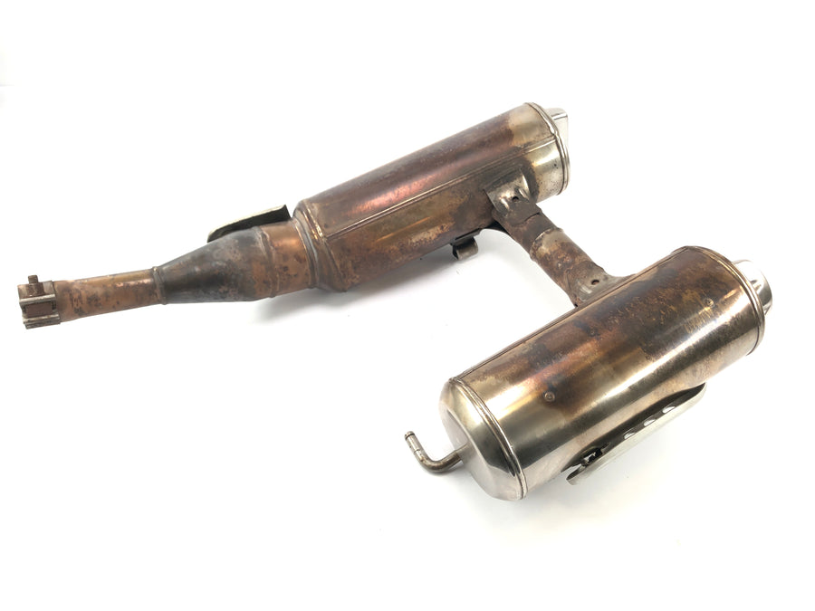 BMW F 650 GS R13 [2002] - exhaust rumbling damper silencer system right and left