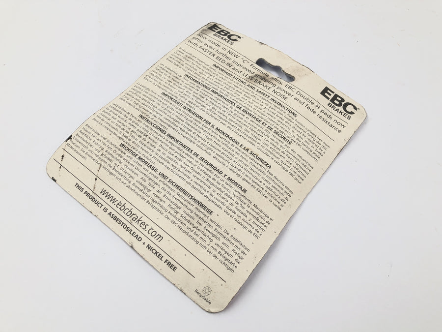 Kawasaki Z 1100 KZT10A [1984] - Brake pads brake blocks Double -H Sintering Ebc