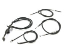 Yamaha XT 500 1U6 [1981] - Bowden cable set throttle cable decompression cable clutch cable brake cable front-1