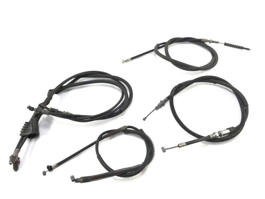 Yamaha XT 500 1U6 [1981] - Bowden cable set throttle cable decompression cable clutch cable brake cable front