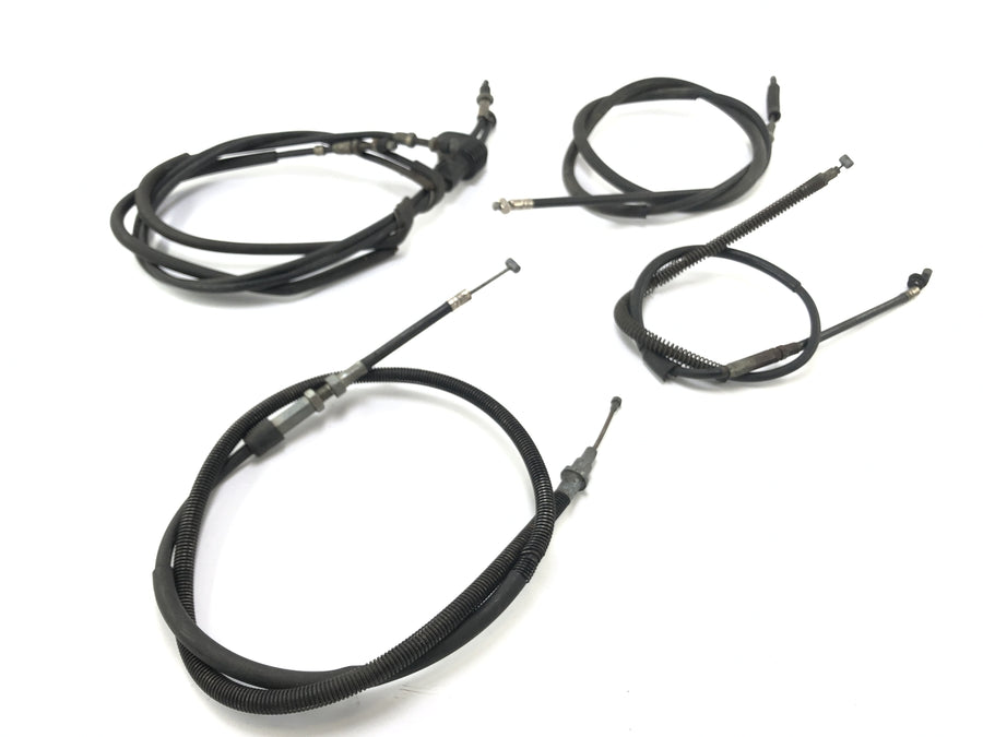 Yamaha XT 500 1U6 [1981] - Bowden cable set throttle cable decompression cable clutch cable brake cable front