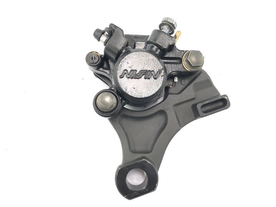 Triumph Street Triple R 675 D67LD [2010] - Bremssattel Bremszange hinten mit Ankerplatte