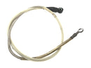 Yamaha XT 600 43F [1985] - Brake line Steelflex hose brake system front-1