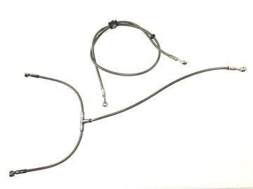 Triumph Speed Triple 1050 515NJ [2007] - Brake line kit steel flex set front rear